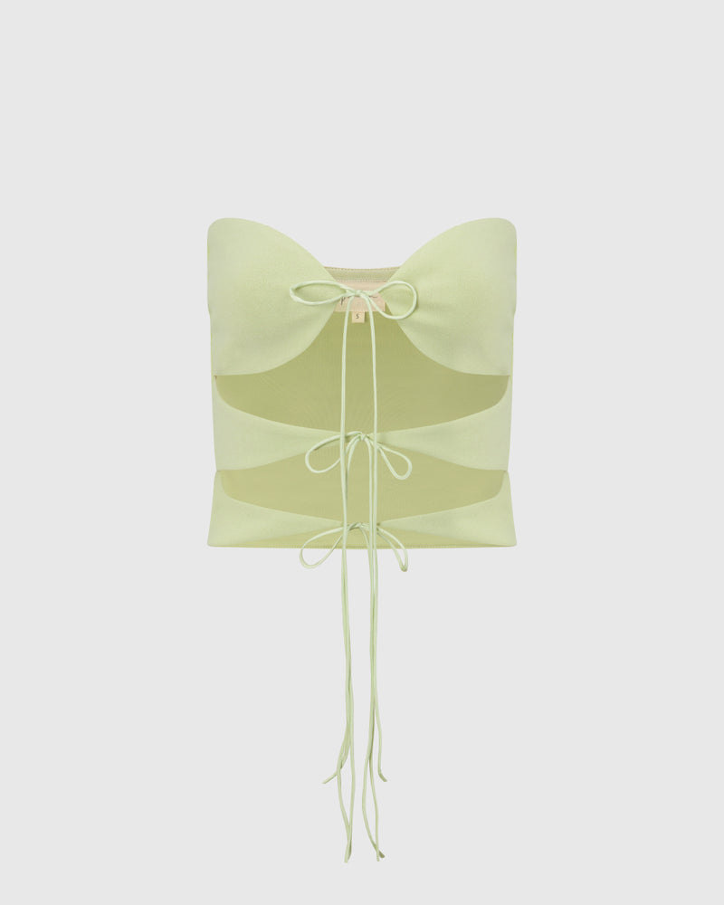 Azzurro top - Verde