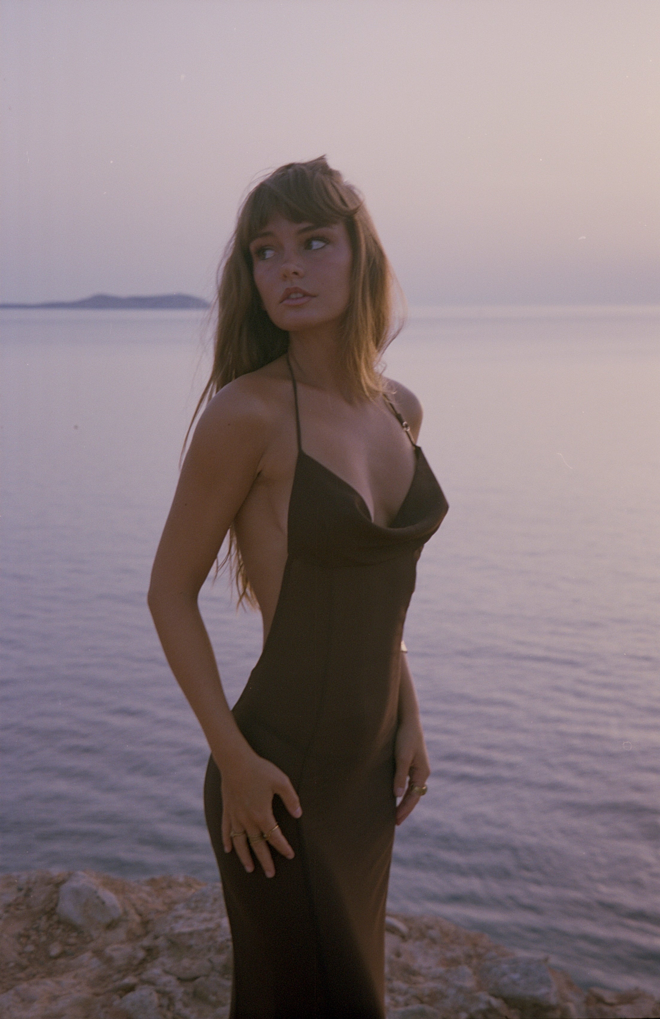 Sueño Slip Dress - Cacao