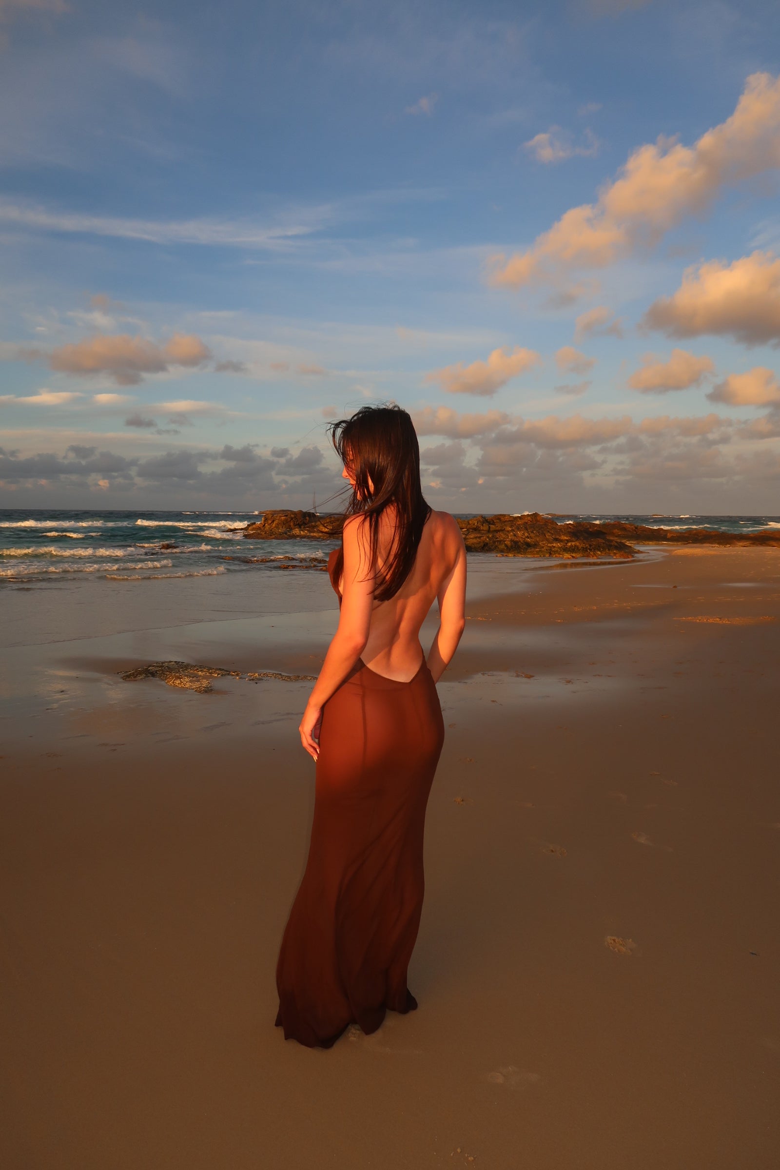 Salvador Slip Dress - Cacau