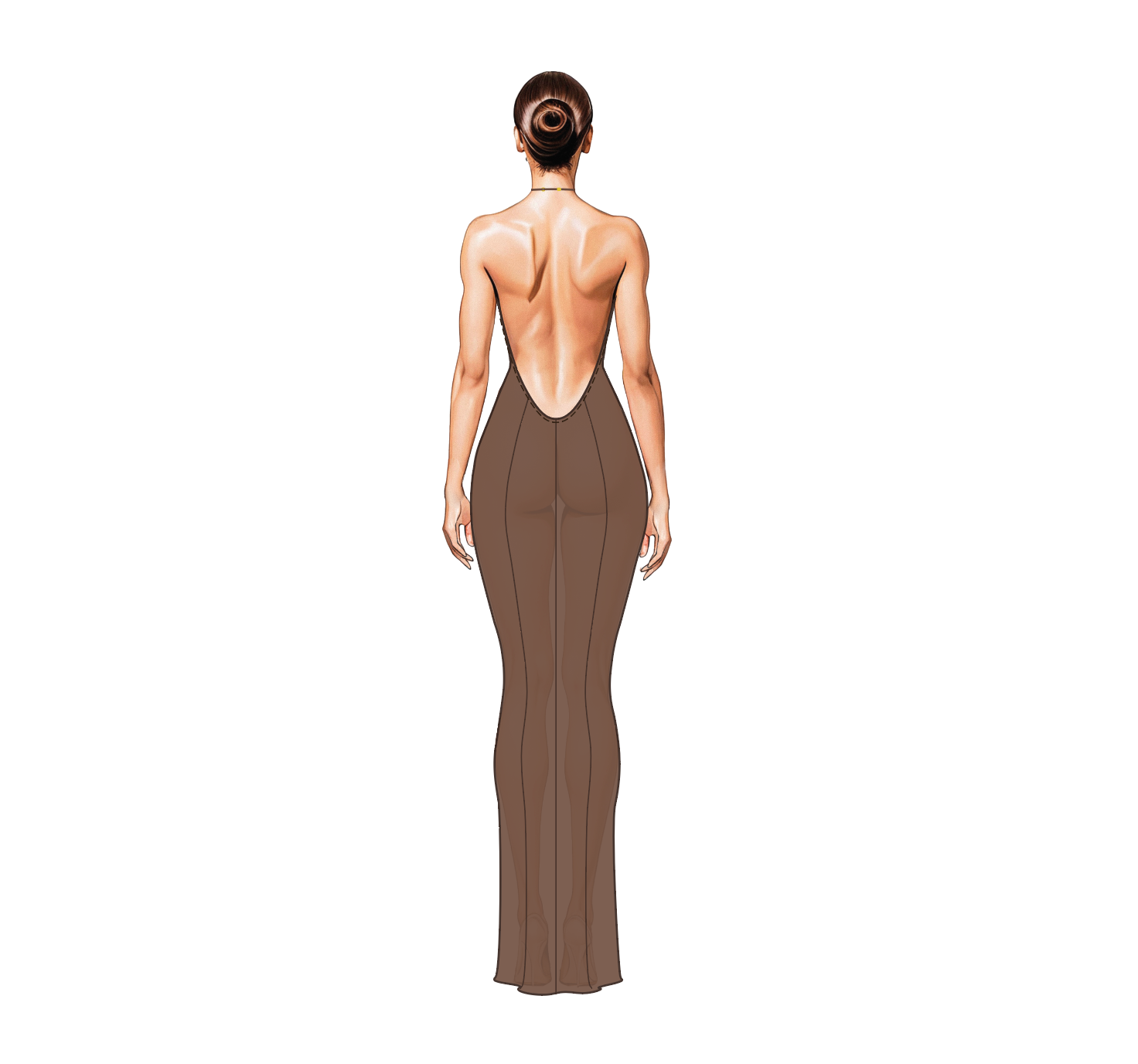 Salvador Slip Dress - Cacau